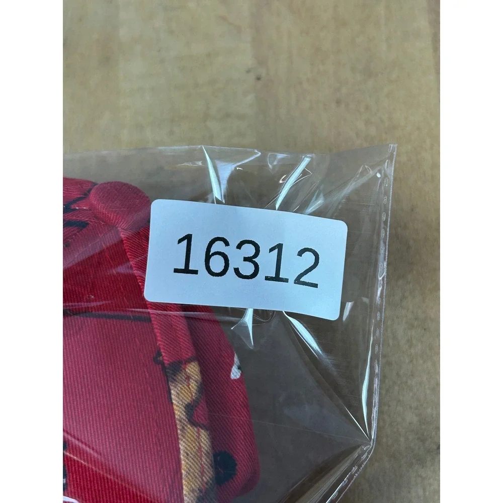 Nebraska Cornhuskers Hat Mens M/L Red  Camo Z-Fit‎ Stretch Baseball Cap